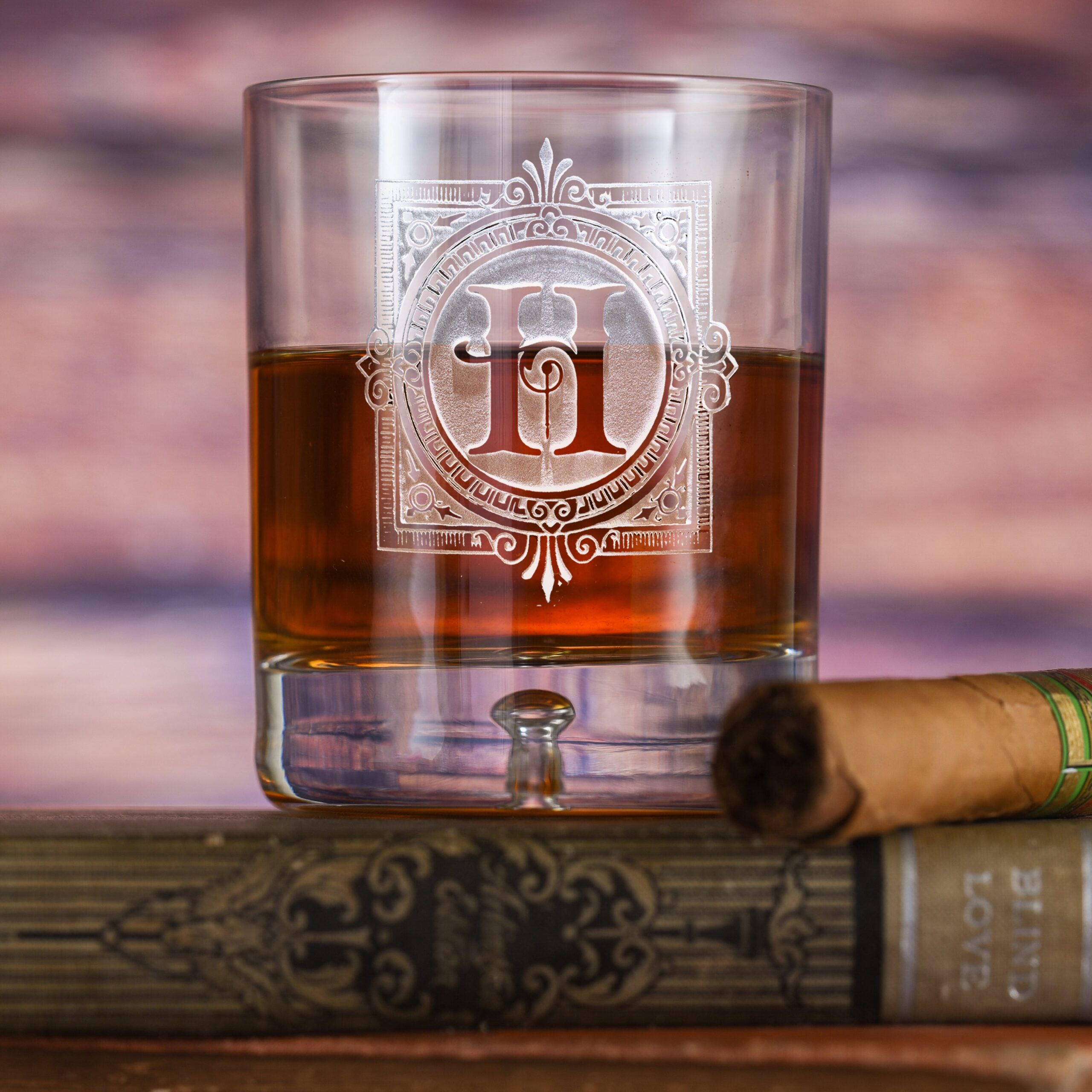 Flyingorbit Custom Crystal Scotch Glasses – Personalized Set